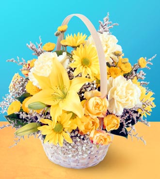 Flourishing Garden Basket Flourishing Garden Basket